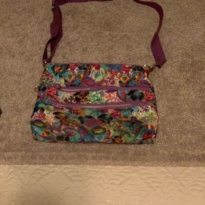 Kipling cross body multi color bag.
